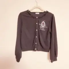 axes femme カーディガン ブラック ガーリー ロリータ ゴシック