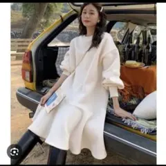 バースデーバッシュ　ロマンティックスウェットワンピ　白