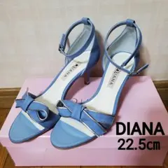 DIANA　デニム　リボン　サンダル