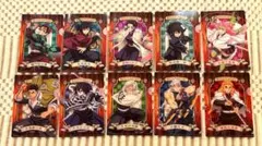 即発送！鬼滅の刃　ミニクリアファイルガム　全10種コンプリート　全揃い　no.1