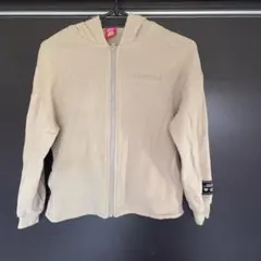 BABYDOLL ベージュ フルジッパーパーカー 130