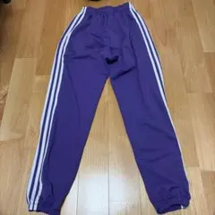 adidas ジャージ パンツ パープル 3本ライン
