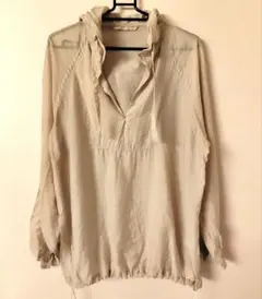 AMERICAN HOLIC 接触冷感シアーアノラックパーカー M ベージュのサムネイル