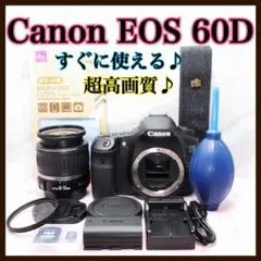 Canon EOS 60D◇ショット数少なめ◇ハイアマチュア機◇一眼レフカメラ