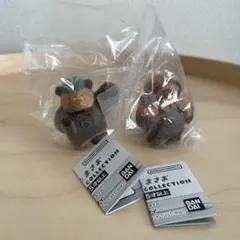 たかはたまさお　木彫り風　FIGURE COLLECTION 2体セット