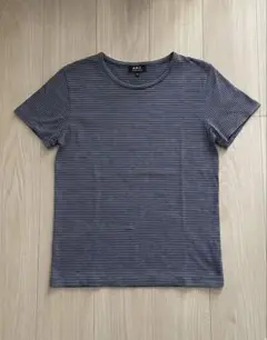 【美品】A.P.C. アーペーセ　ボーダーTシャツのサムネイル