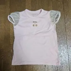 maarook チュール袖 チェリーTシャツのサムネイル