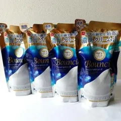 バウンシア ボディソープ 濃厚クリーム泡 牛乳石鹸 360mL×4袋セットのサムネイル
