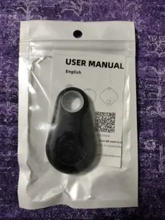 【新品】GPSトラッカー 携帯用紛失防止タグ　スマートタグ 黒