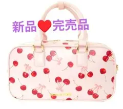 Maison de FLEUR 新品チェリーチェリー柄 2wayバッグPINK♥のサムネイル