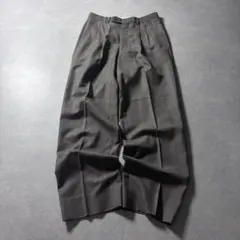 90's Christian Dior Wool Wide Slacks - メルカリ