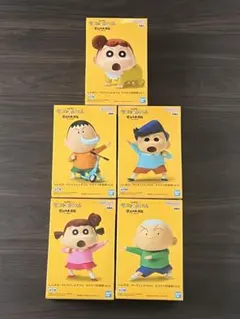 しん次元！クレヨンしんちゃん フィギュア 7種セットカスカベ防衛隊