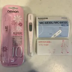 k*y様 オムロン 婦人用体温計 基礎体温MC-6830L 取扱説明書、基礎体温のサムネイル