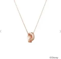 【Disney Collection】Canal4℃ ピンクゴールドネックレス
