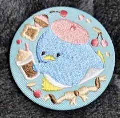 サンリオキャラクターズ刺繍缶バッジつきビスケット