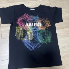 【新品未使用美品】ブランシェスカラフル線画 Tシャツ 130サイズのサムネイル