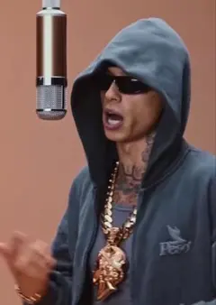 【即日発送】PESOCLO Zip Hoodie Central Cee 着用