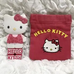 ハローキティ コーム＆ミラー バネポーチ セット