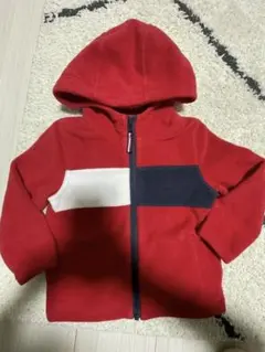 お値下げ中　美品　TOMYHILFIGER ベビーキッズ　アウターフリース　90