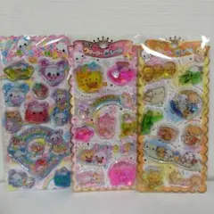 ウォーターインシール　なっとうちゃん　フワフワらびちゃん　キラウサツインズ