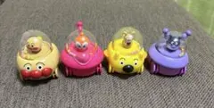 アンパンマン　ミニカー　ガチャガチャ　4種コンプリートセット