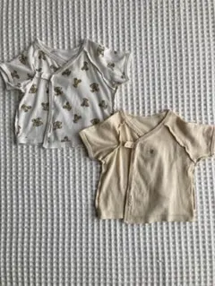 プティマイン新生児肌着2枚セット50cmpetitmain