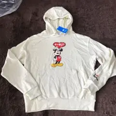 新品限定コラボ！アディダスオリジナルス×ディズニーミッキーパーカーL/別注完売