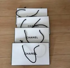 CHANELシャネル 紙袋　 ショップ袋 4枚セット