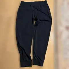 ユニクロ ウルトラストレッチアクティブジョガーパンツ BLACK Lサイズ