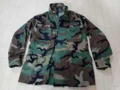 美品 米軍 M-65 フィールドジャケット カモフラージュ LARGE LONG