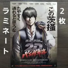 映画　銀魂オンシアター2D バラガキ篇　ラミネート+　チラシ　フライヤー　２枚