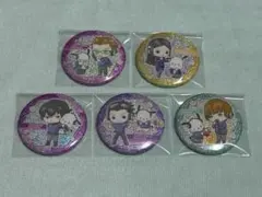 ワールドトリガー　ワートリ　サンリオ　ミニキャラ　三輪隊　缶バッジ