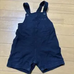 a.v.v 80センチ　黒　オーバーオール