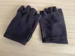 モンベル　シャミース　フィンガーレスグローブ　L ブラック