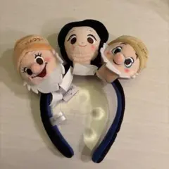 香港ディズニー★カスタムカチューシャ　DIY ぬいぐるみ　パーツ　白雪姫