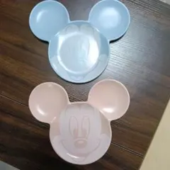 Disney ミッキーマウス プレート 2枚セット　23×20cmのサムネイル