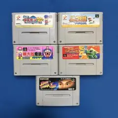 スーパーファミコン ゲームソフト 5本セット