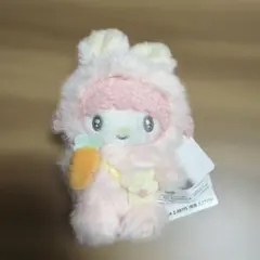 サンリオ マイスウィートピアノ ふっくらおみみのうさぎの会 マスコットホルダーのサムネイル
