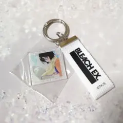 BLEACH EX.＊オリジナルレコードジャケットキーチェーン＊朽木ルキア