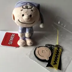 【未使用】SNOOPY スヌーピー　チャーリーブラウン　マスコット　ストラップ