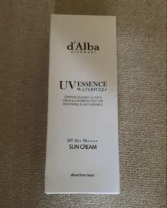 正規品　未開封　d'Alba ウォーターフルエッセンス　サンクリーム　日焼け止め