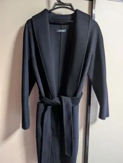 'S MaxMara ブラック ローブ ベルト付きのサムネイル