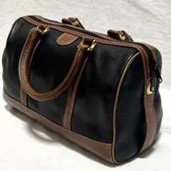 2607-228｜バレンシアガ ミニボストンバッグ レザー ダークブラウン 2607-228｜バレンシアガ ミニボストンバッグ レザー ダークブラウン