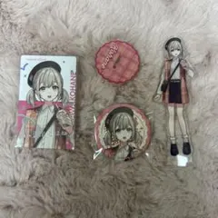 小豆沢こはね クリフェス 2025 箔押し アクリルスタンド 缶バッジ プロセカ