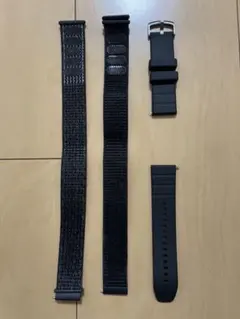 amazfit バンド 22mm ３本セット ブラック