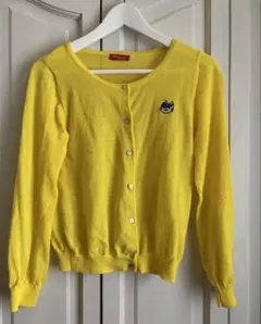 earth music＆ecology 春夏カーディガン 猫　刺繍