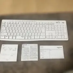 Logicool ワイヤレスキーボード K295 ホワイト