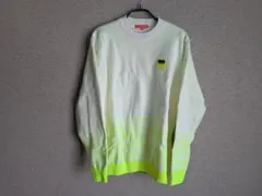 BEAMS GOLF セーター Mサイズ ホワイト/イエロー