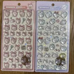 正規品　ちいかわボンボンドロップシール 2枚セット モモンガ 古本屋