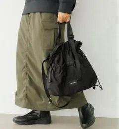 BAYFLOW 3WAY撥水アジャスタートートバッグ　ブラック
